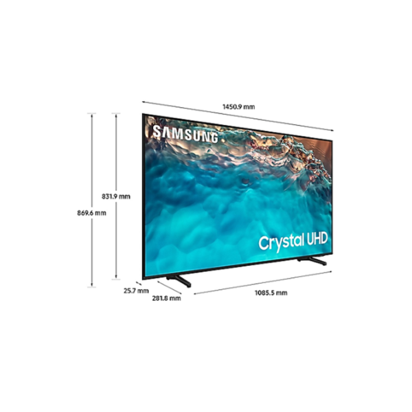 ⁦Crystal HDR 4Kتليفزيون سامسونج 65 بوصة سمارت-UA65BU8000UXSA⁩ - الصورة ⁦7⁩