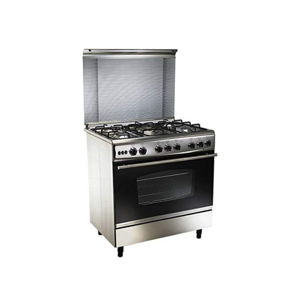 فرن يونيكس غاز 90*60 سم استيل امان تام-C6090S3V.AC.511.S