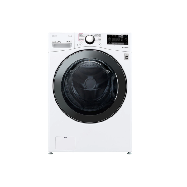 LGغسالة امامية 17 كجم ابيض-WF1711WHT