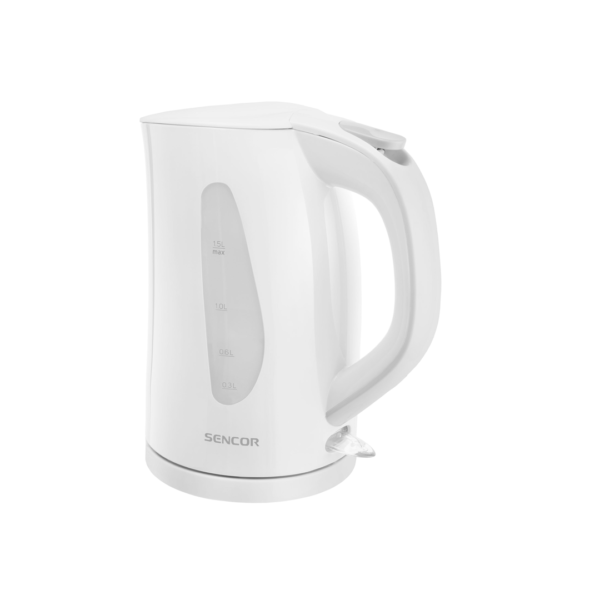 غلايه مياه كهربائيه سينكور 1.5 لتر 2400 وات ابيض-SWK30WH