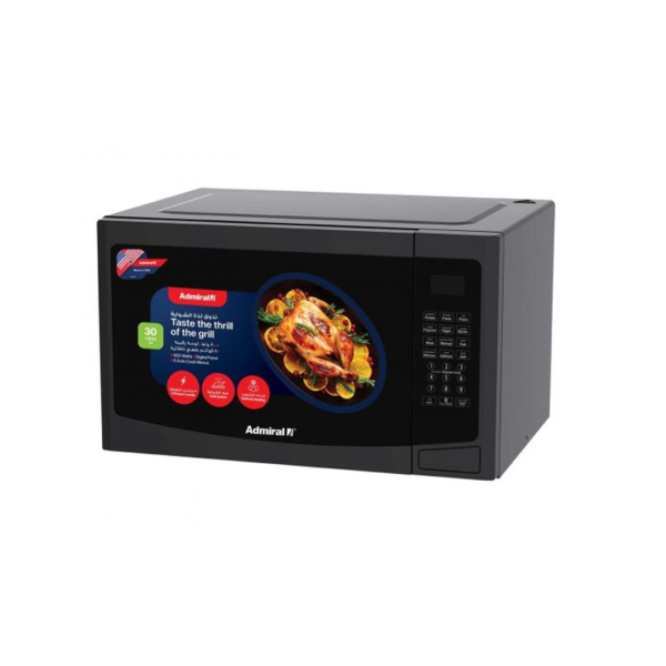 ميكروويف ادميرال30 لتر اسود-ADMW30WSWQ