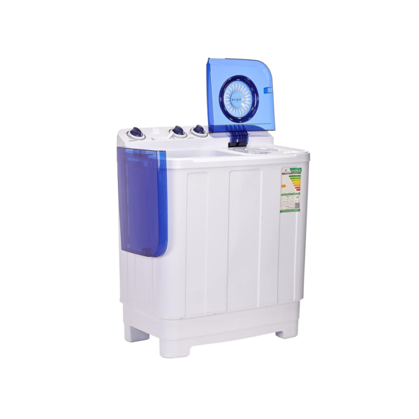 ⁦غسالة نيكاي حوضين 7 ك ابيض-NWM700SPN22⁩ - الصورة ⁦2⁩