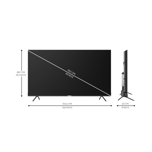 ⁦4k Web Os تليفزيون نيكاي 65بوصة سمارت-NIK65MEU4STN⁩ - الصورة ⁦2⁩