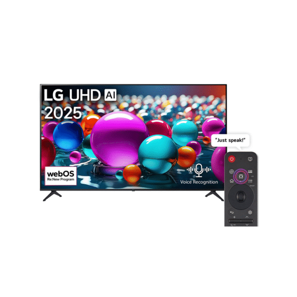 شاشة LG مقاس 75 بوصة WiFi سمارت 4K-75UA85006LA