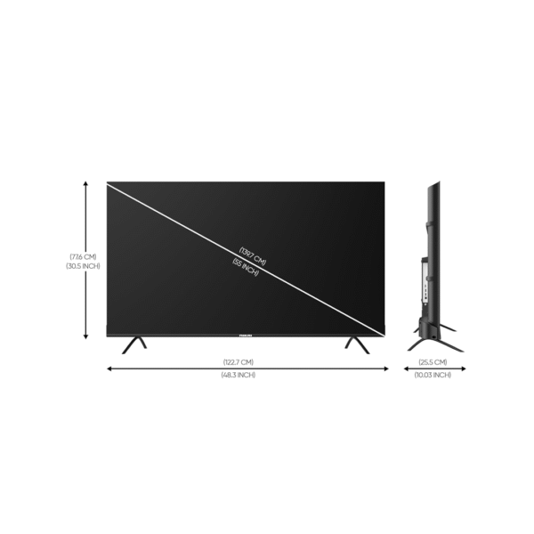 ⁦شاشة نيكاي 55 بوصة سمارت WebOS 4K-NIK55MEU4QLED1⁩ - الصورة ⁦2⁩