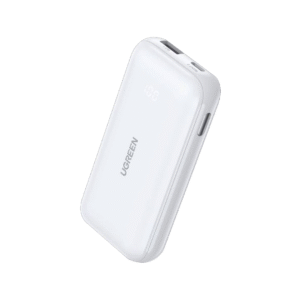 شاحن متنقل بسعة 10000MAH بقوة 30W مع شاشة رقمية بتقنية Nexode - من يوجرين - ابيض