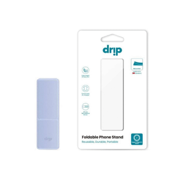 ⁦مسكة دريب Drip Foldable حامل هاتف مغناطيسي قابل للطي - سماوي-Z.22327.2683842999999523767⁩ - الصورة ⁦2⁩