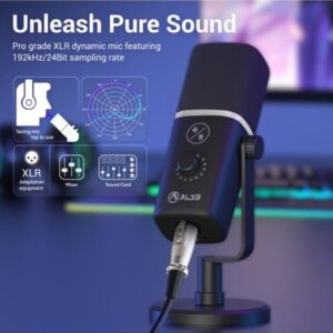 ميكرفون قيمينق PURECAST من العب AL3B اسود - Z.17702763371633465