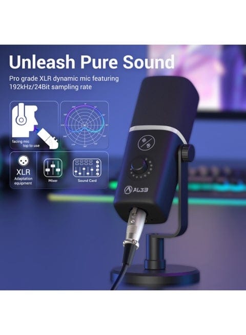 ميكرفون قيمينق PURECAST من العب AL3B اسود - Z.17702763371633465 - الصورة 5