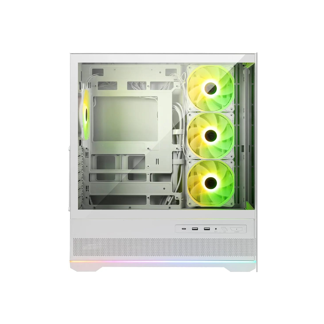 صندوق كمبيوتر لون ابيض MSI MAG PANO 110R PZ MID TOWER ATX - Z.17686681159558845