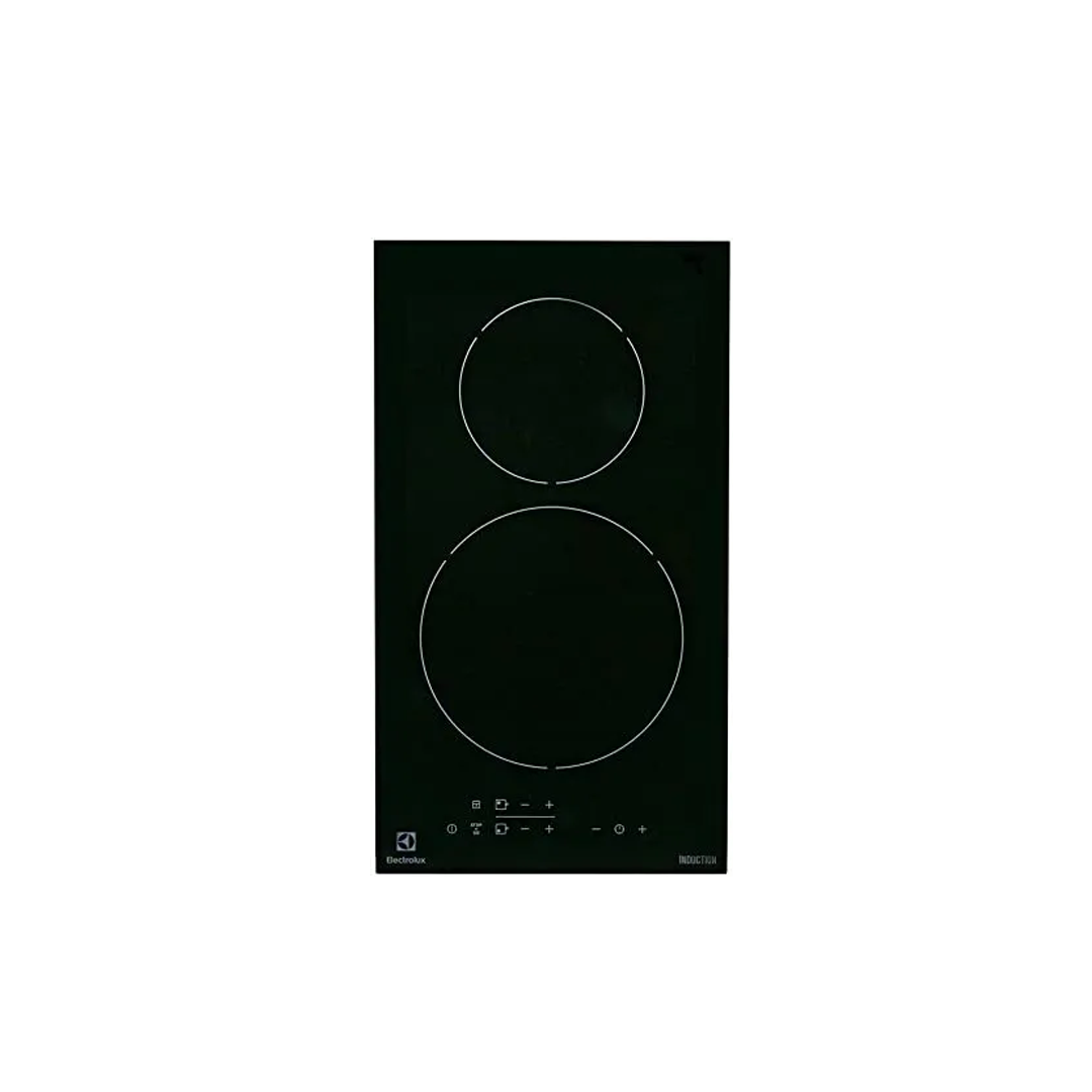 موقد كهربائي الكترولوكس 30سم اسود التحكم بال