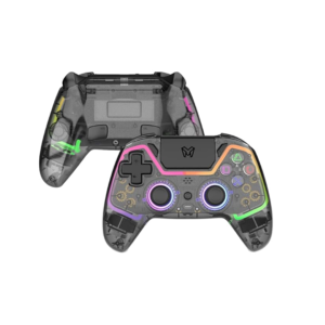 يد تحكم EMG Artic SMOKE P504 الاحترافية - تصميم شفاف بإضاءة RGB - Z.17724007932338645