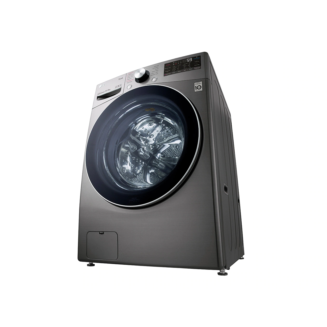 غسالة اتوماتيك فتحة امامية كومبو 15/8ك استيل