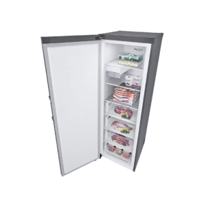 فريزر ال جي عمودي 11.4 قدم انفرتر باب واحد فضي LF131BBSIT