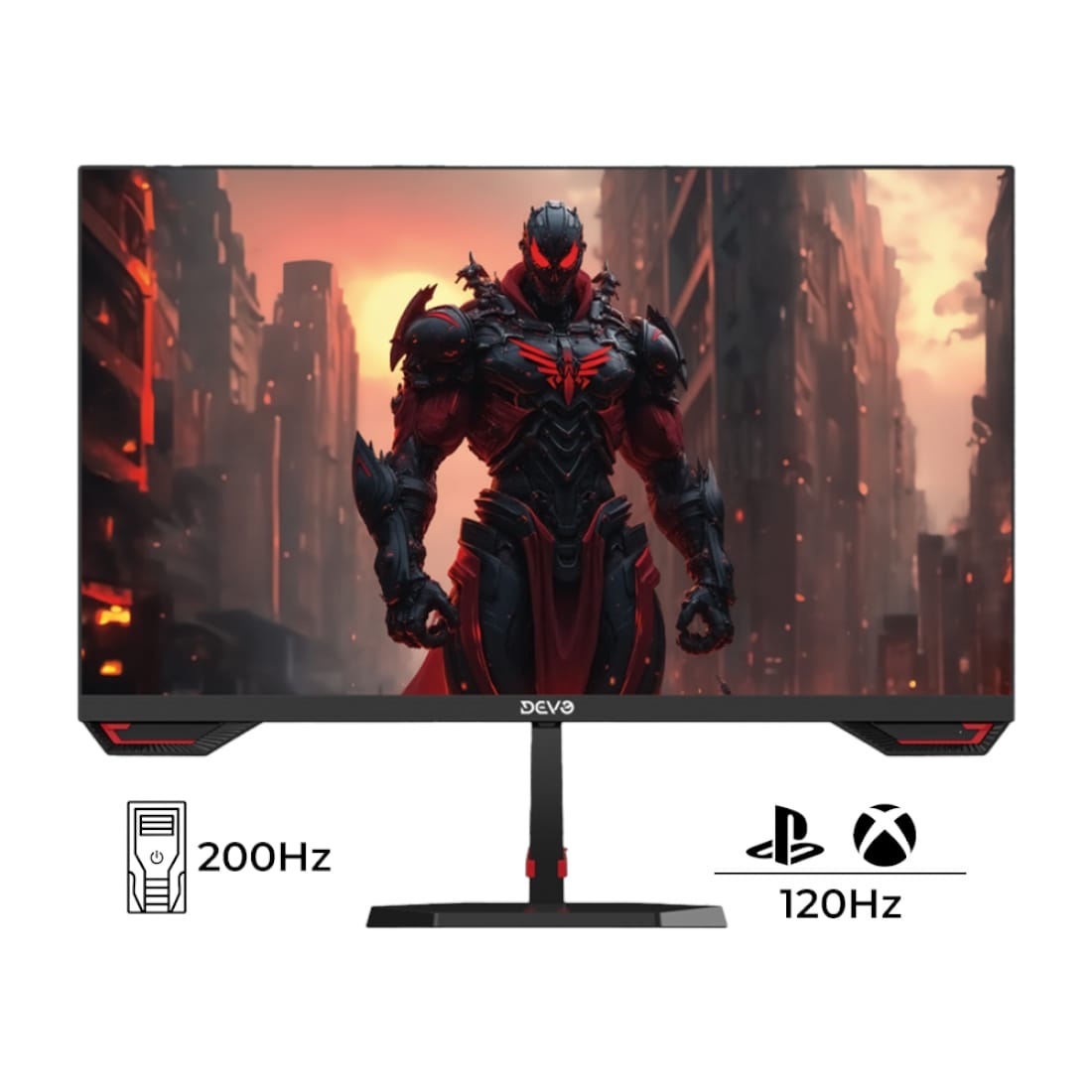 شاشة العاب ديفو Devo- DFI24180L - 24" IPS FHD 200Hz 0.5ms لون اسود - Z.17689258622792542