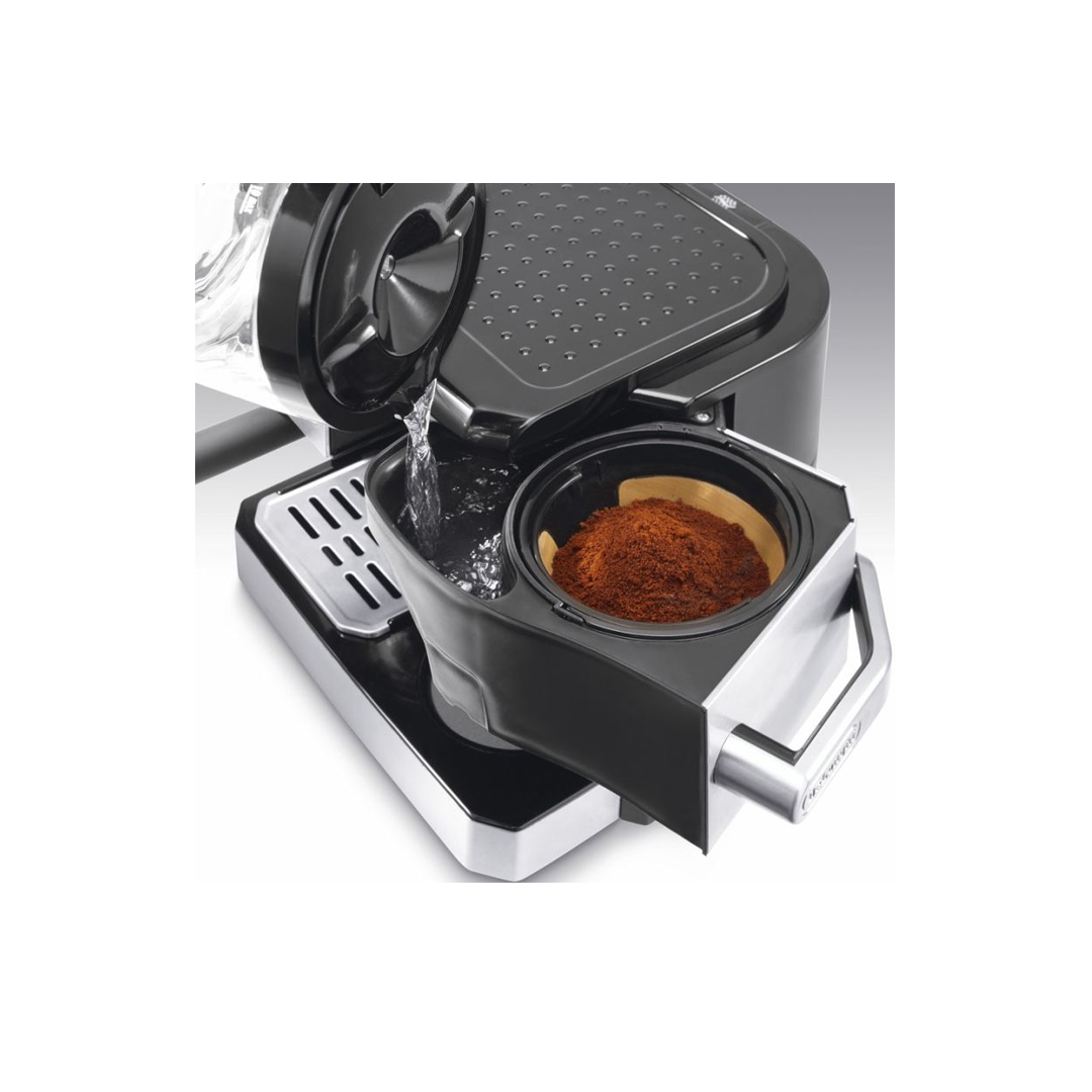 ماكينة تحضير القهوة ديلونجي 1750 واط أسود