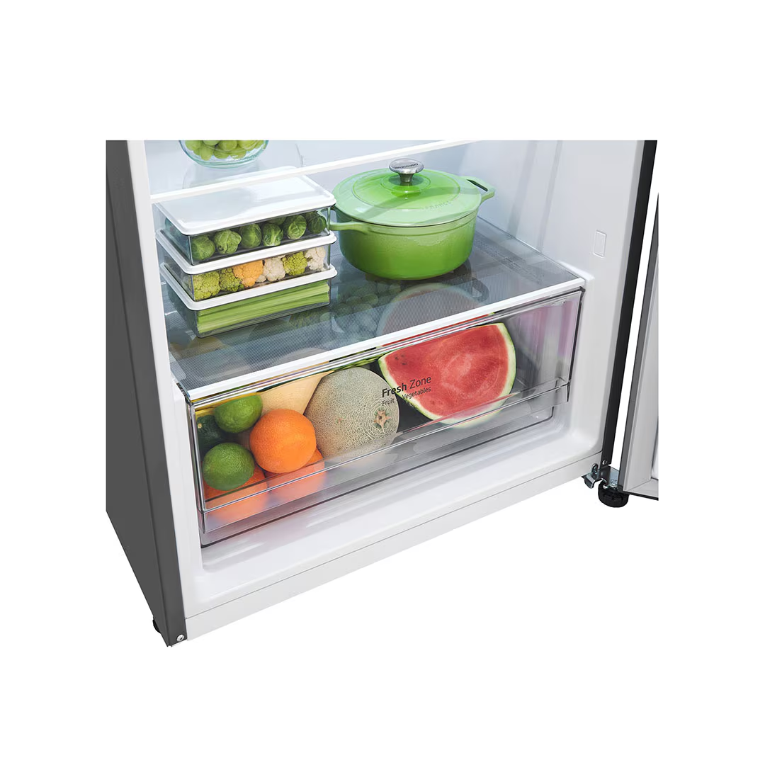 ثلاجة ال جي 13.3 قدم 2باب فضي - LT14CBBDIV