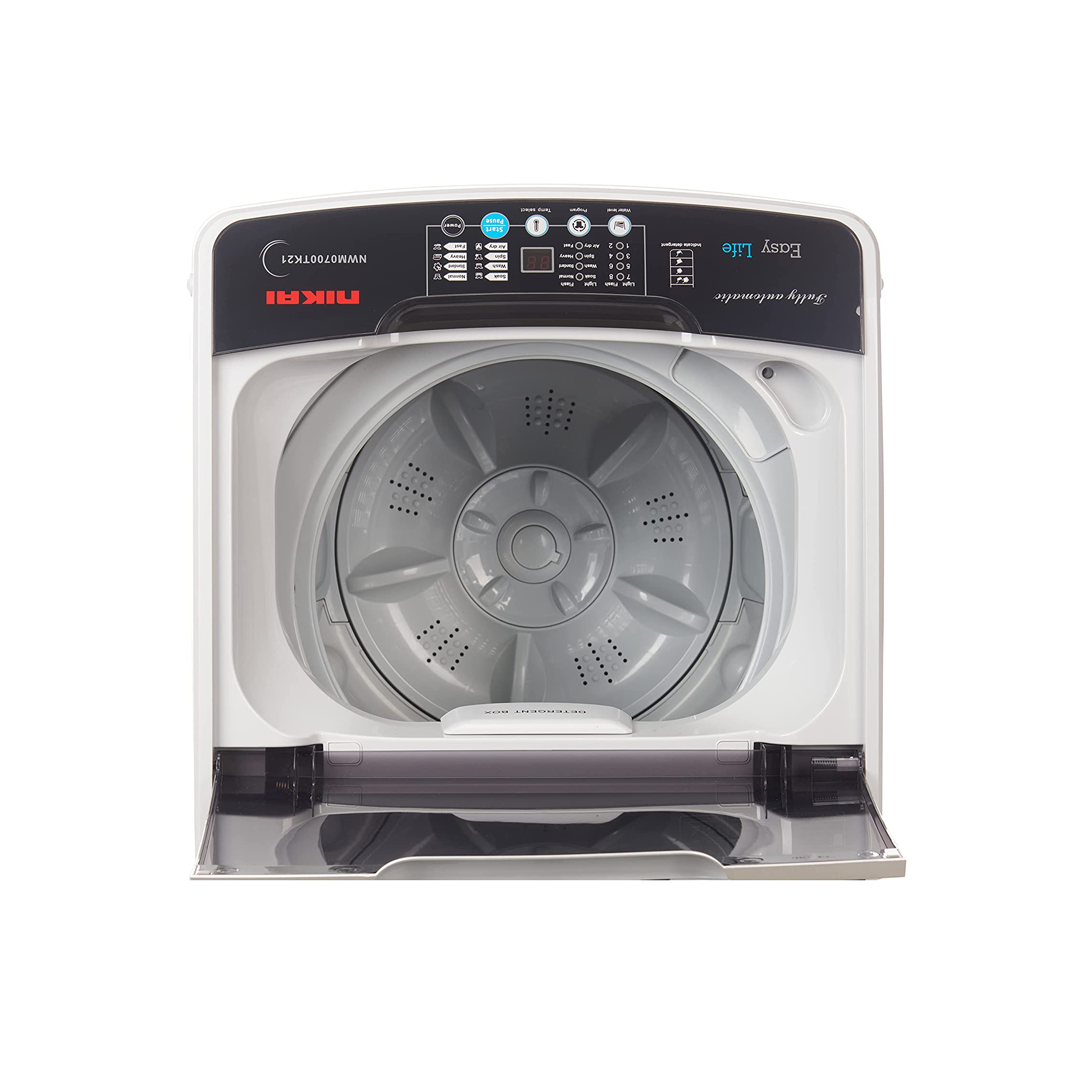 غسالة نيكاي اتوماتيك 7ك توب لود ابيض-NWM0700TK22