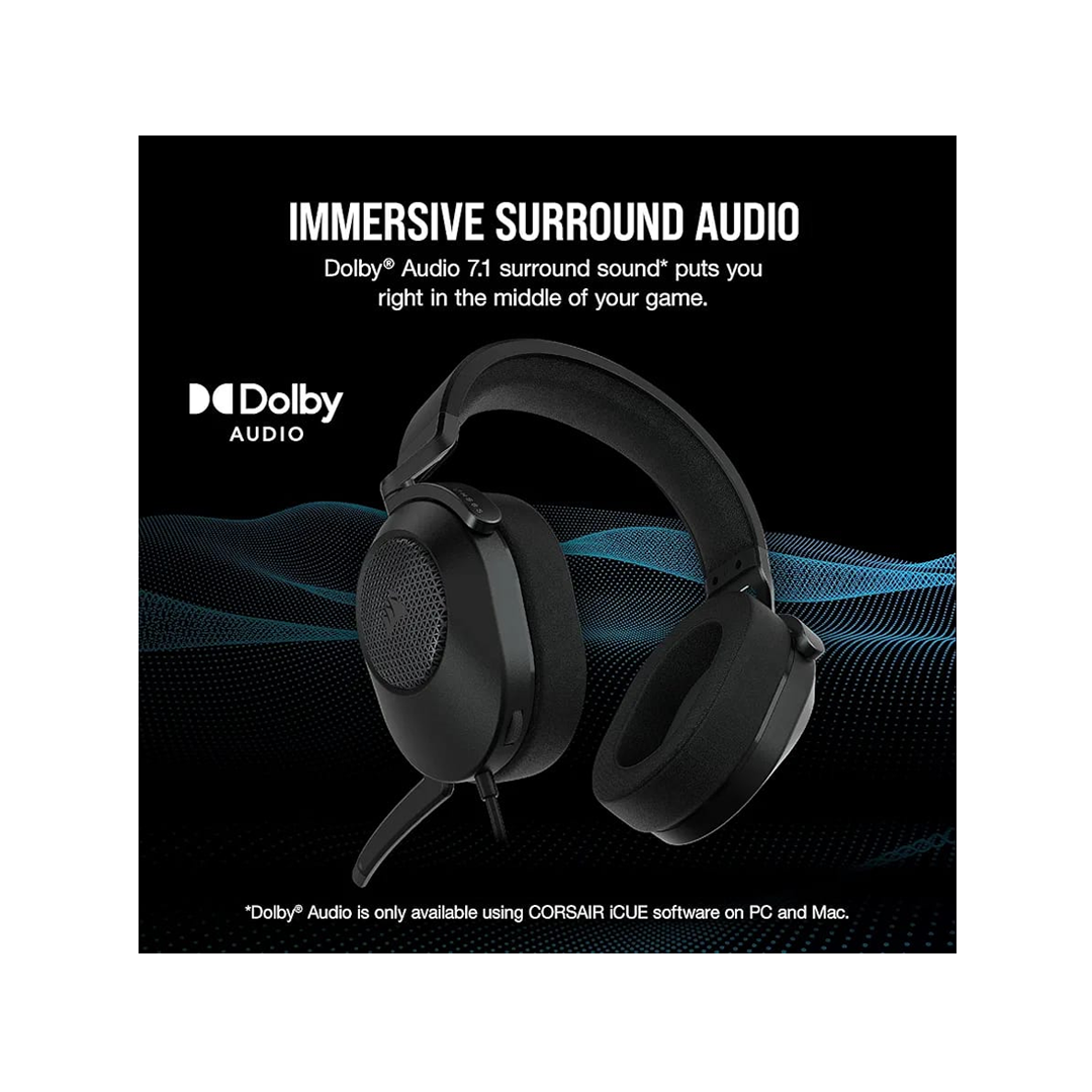 صوت محيطي 7.1 - كربونHS35 Surround v2سماعة كورسير-Z.17718786599231663