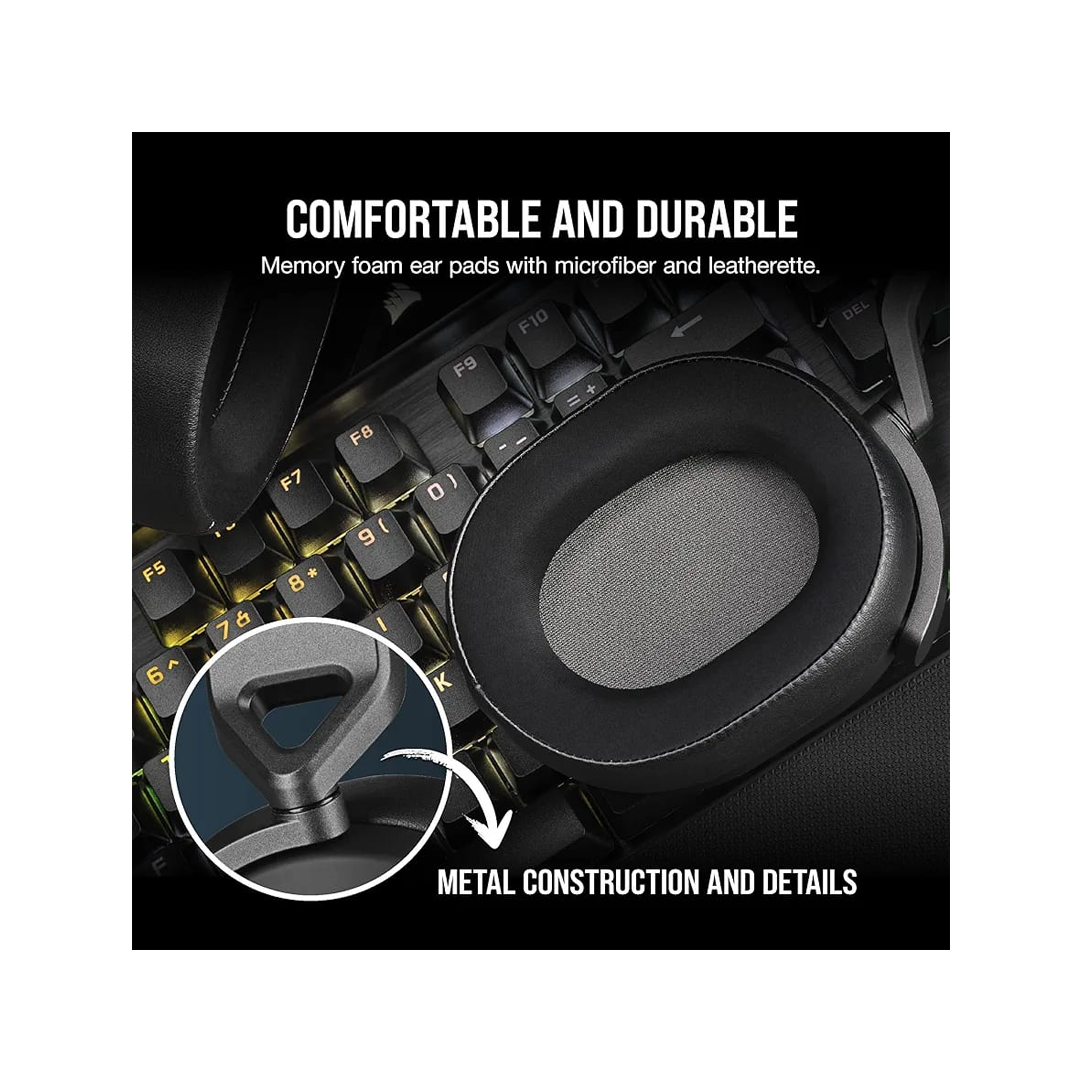 صوت محيطي 7.1 - كربونHS35 Surround v2سماعة كورسير-Z.17718786599231663