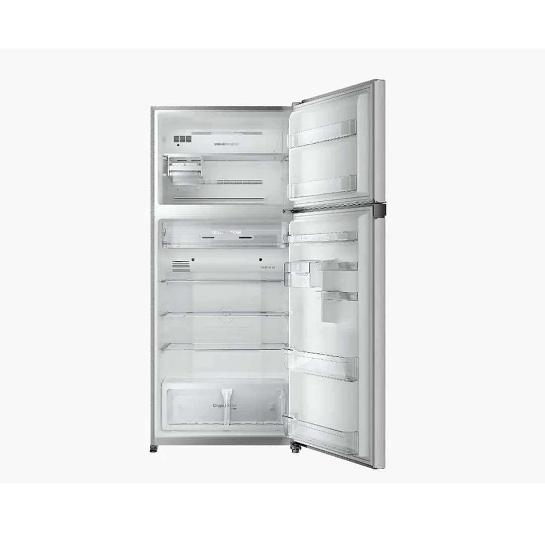 ثلاجة توشيبا 608 لتر استيل 2باب