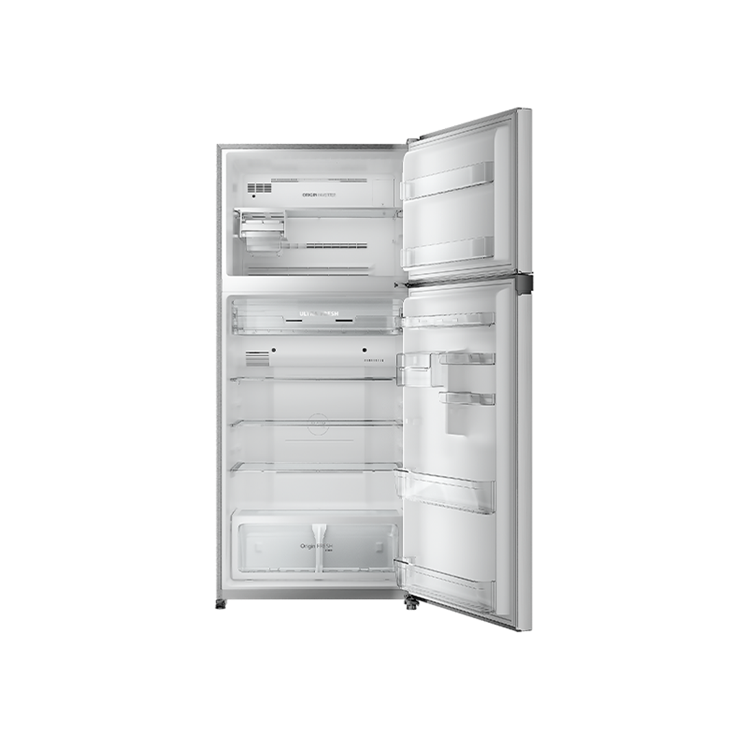 ثلاجة توشيبا 554 لتر سلفر 2باب