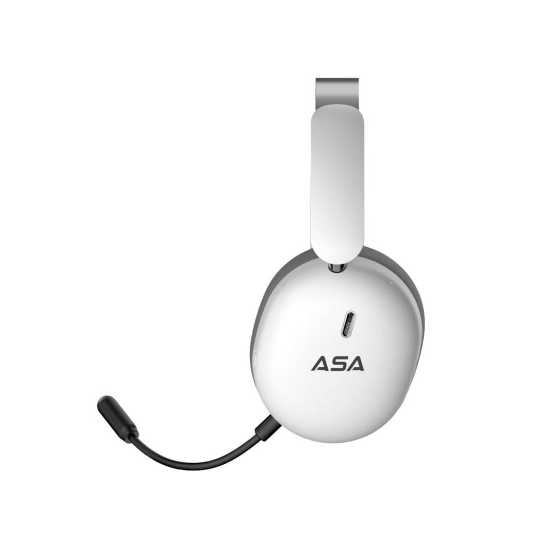 ابيض-RGBلاسلكية وبلوتوث-صوت محيطي وإضاءة ASA A95سماعة ألعاب-Z.22327.36803739999997616310