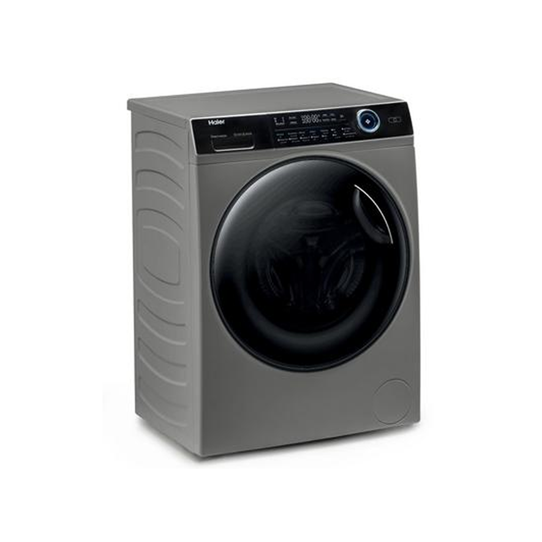 غسالة هاير مع مجفف تحميل أمامي مع 14 برنامج 10كجم غسيل و 6 كجم تجفيف HWD100-B14979S8