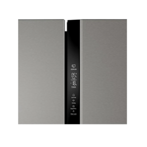 SBS ثلاجة هاير 17.8 قدم بابين ستيل-HRF-650SS