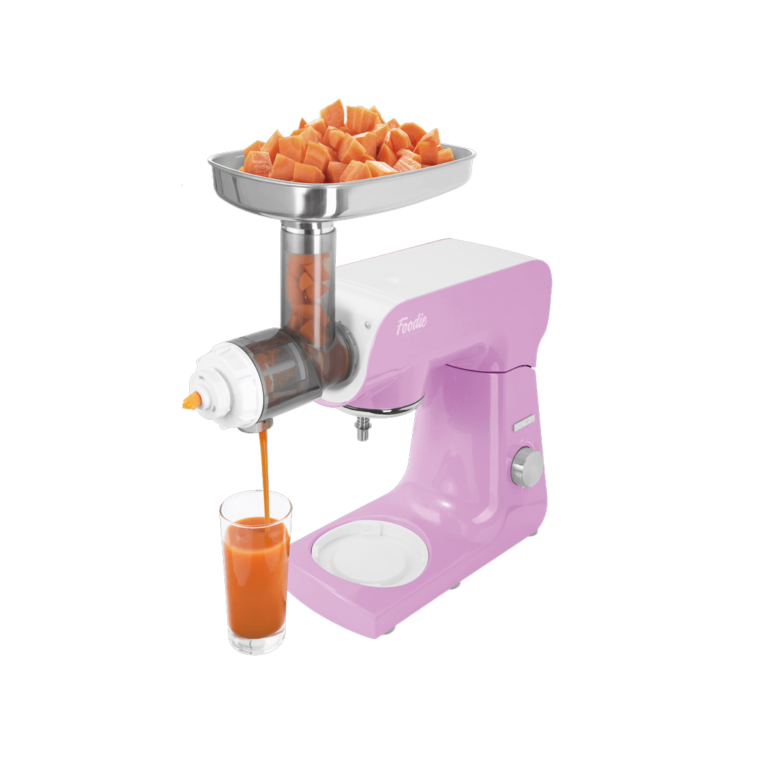 مجموعة تحضير طعام سينكور 1000واط 8سرعات وردي