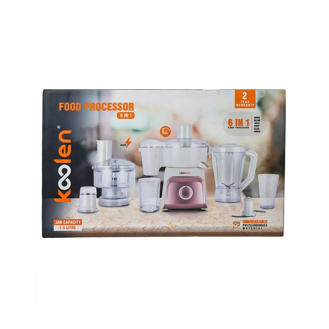 محضر طعام كولين 6 في 1 450 واط