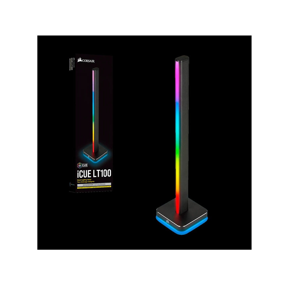 مجموعة التوسعة لأبراج الإضاءة الذكية CORSAIR iCUE LT100 (Expansion Kit).