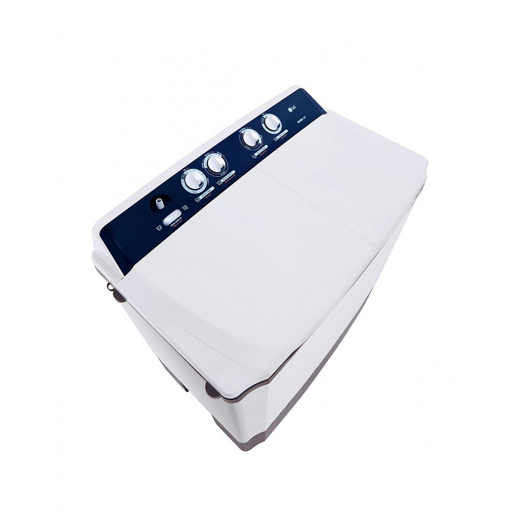غسالة ال جي حوضين 10.5 كيلو ابيض WTT1108OW1