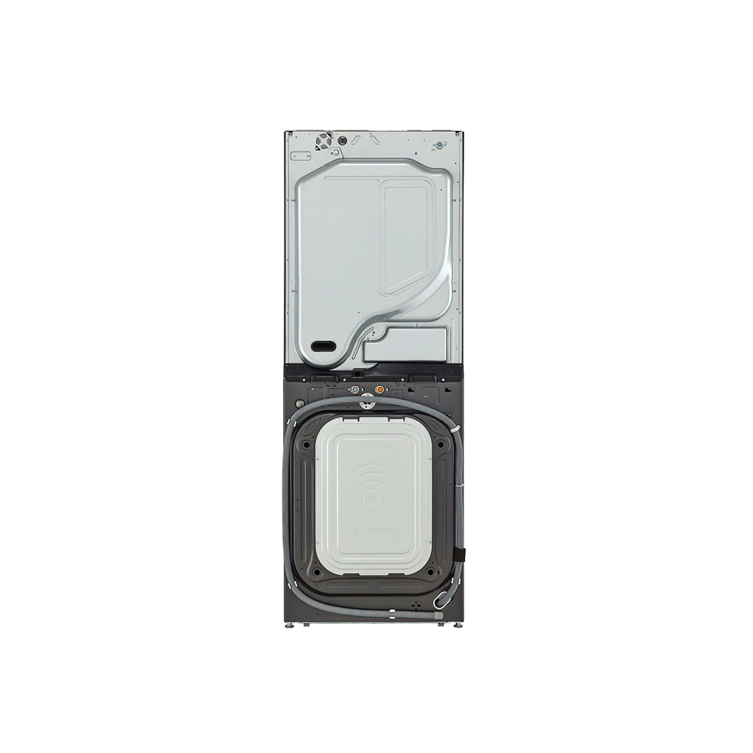 غسالة ومجفف ال جي غسيل 21 كيلو و 16 مجفف مع لوحة تحكم بالمنتصف-WK2116BST