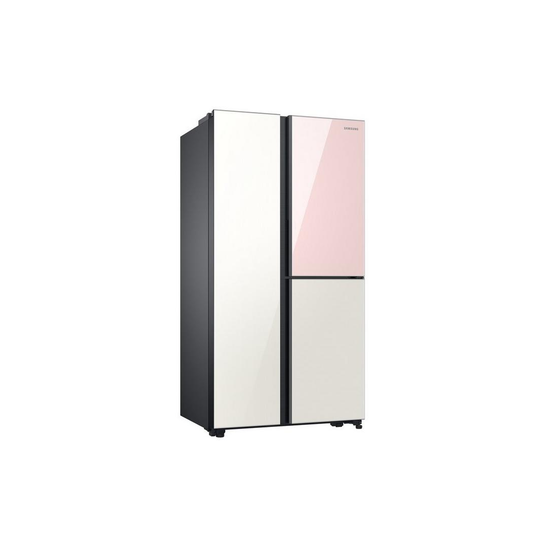 ثلاجة سامسونج ثلاثة أبواب 676 لتر أبيض