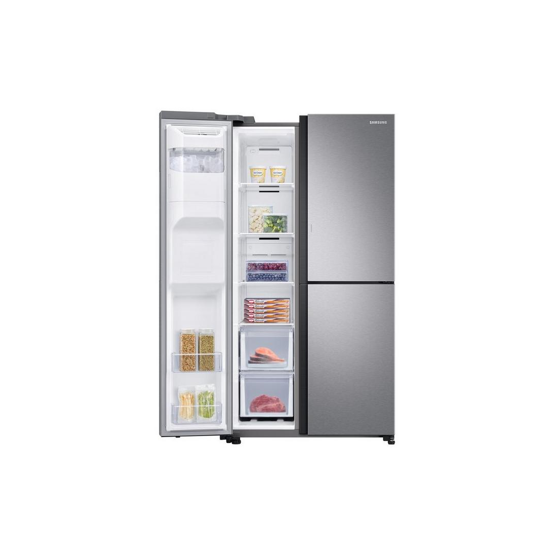 سامسونج ثلاجة باب جانب باب، 28.5 قدم، 806 لتر، إستيل-RS80T5190SL