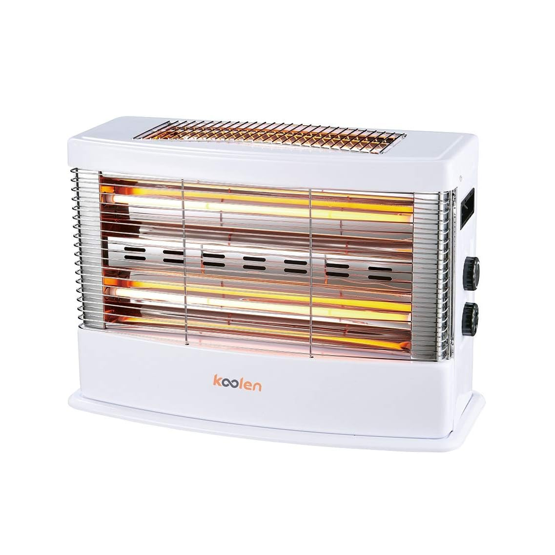 807102014-دفاية كولين مستطيلة وجهين 1600 واط ابيض 4 شمعه