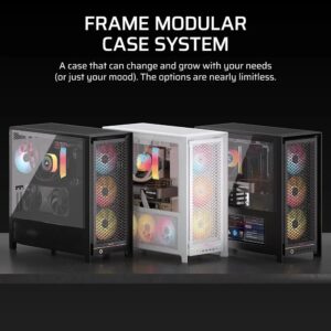صندوق كمبيوتر CORSEIR FRAME 5000 SERIES MID TOWER ATX لون اسود Z.17671902567061527