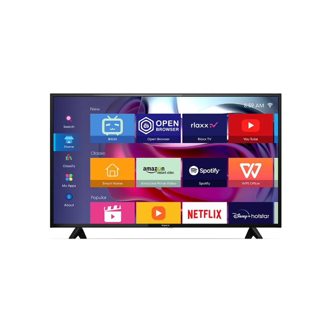 HDMI1 4k "42"شاشة امبيكس سمارت-GLORIA42SMART