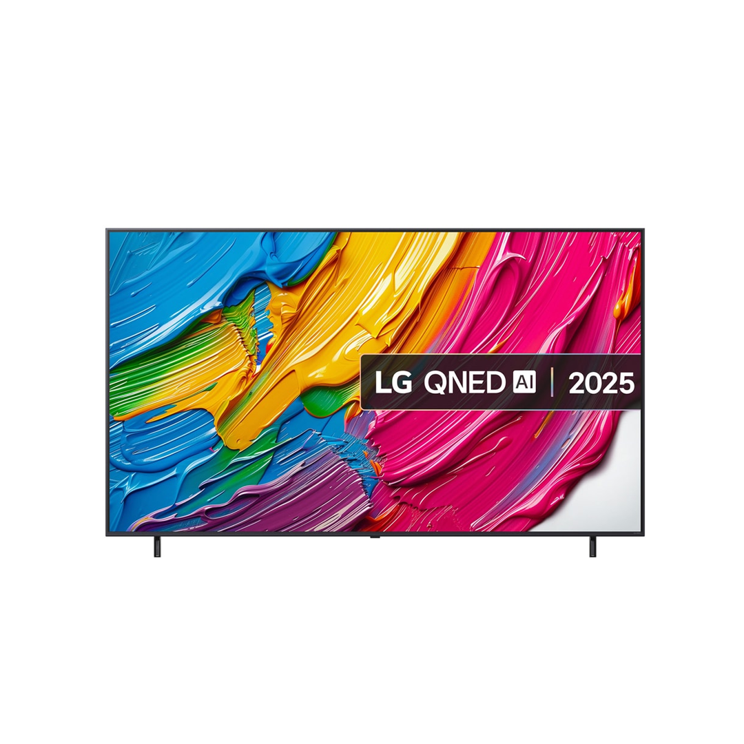 تلفزيون LG الذكي 86 بوصة QNED AI QNED80 4K مع جهاز تحك-86QNED80A6A