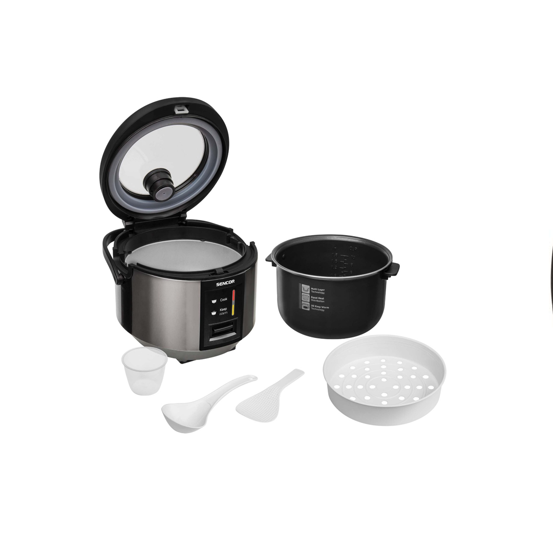 طباخ ارز سينكور استيل 830 واط 1.8لتر