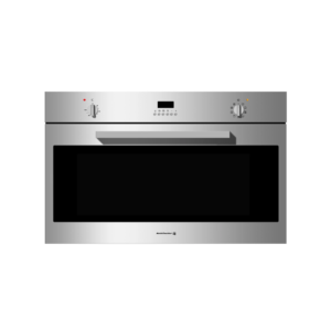 KRBO-GGSMTLT-19110/X-فرن غــاز كالفيناتور بلت ان 90 سـم إسـتـيـل شـوايــة