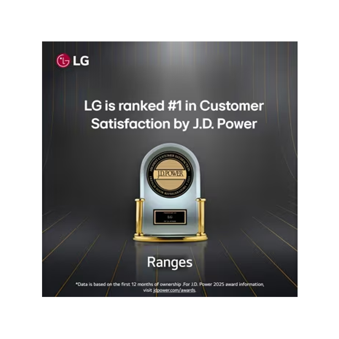 فرن ال جي كهرباء 5 عين سيراميك متعدد الوظائف ستيل LREL6323D