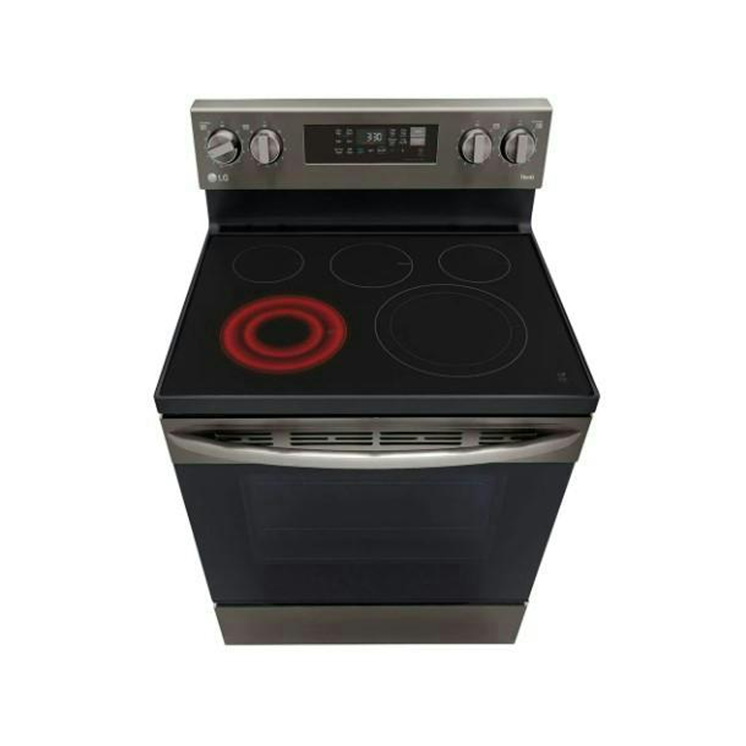 فرن ال جي كهرباء 5 عين سيراميك متعدد الوظائف ستيل LREL6323D