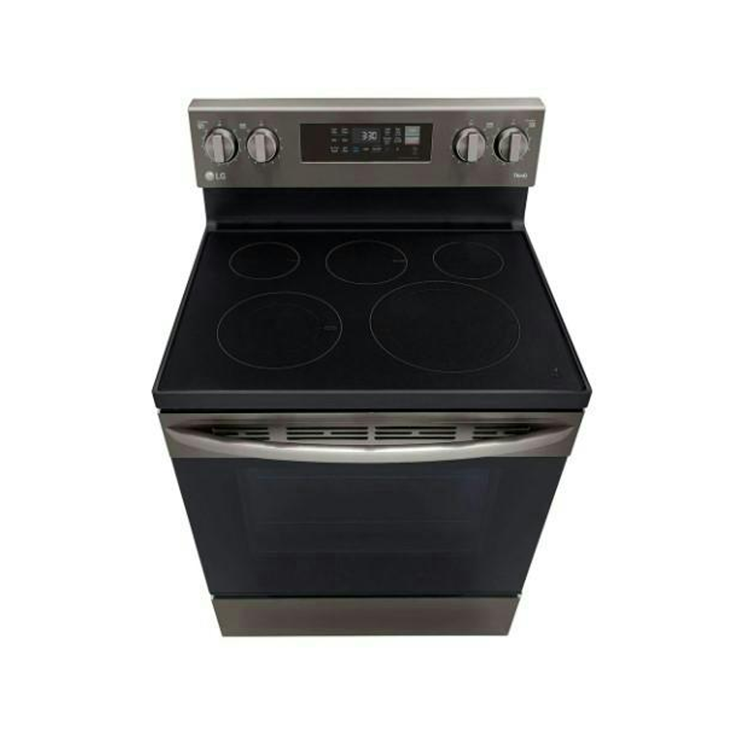 فرن ال جي كهرباء 5 عين سيراميك متعدد الوظائف ستيل LREL6323D