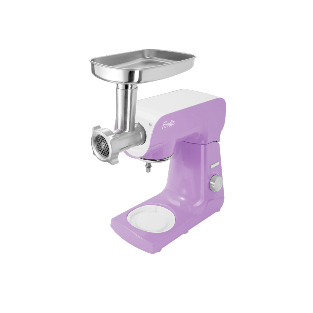 عجانه ومحضره طعام سينكور بمفرمه لحم 4.5 لتر 1000 وات 8 سرعات ارجواني-STM45VT