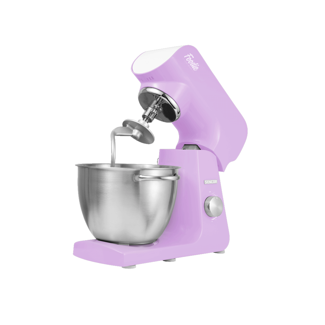 عجانه ومحضره طعام سينكور بمفرمه لحم 4.5 لتر 1000 وات 8 سرعات ارجواني-STM45VT