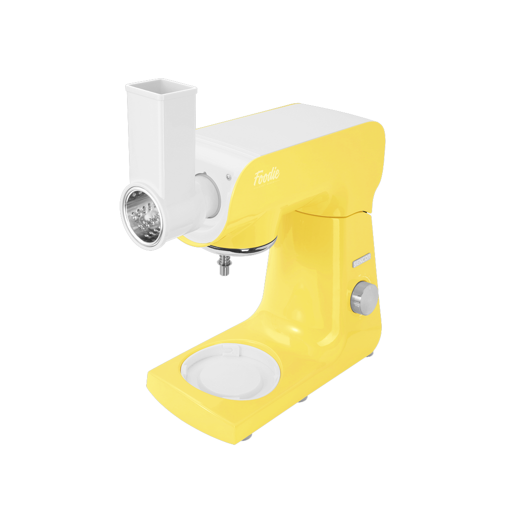 عجانه ومحضره طعام سينكور بمفرمه لحم 4.5 لتر 1000 وات 8 سرعات اصفر-STM46YL