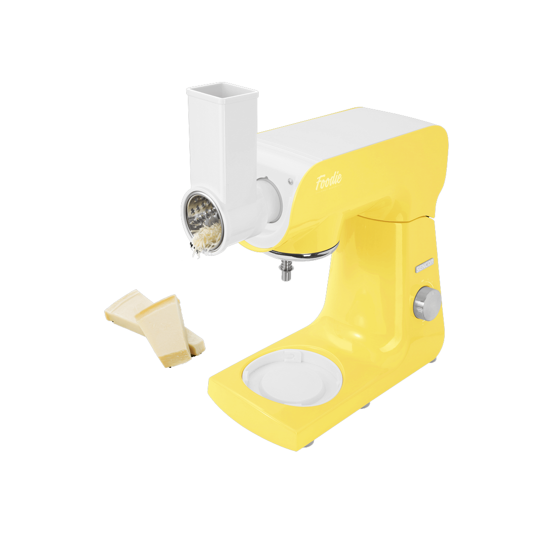 عجانه ومحضره طعام سينكور بمفرمه لحم 4.5 لتر 1000 وات 8 سرعات اصفر-STM46YL