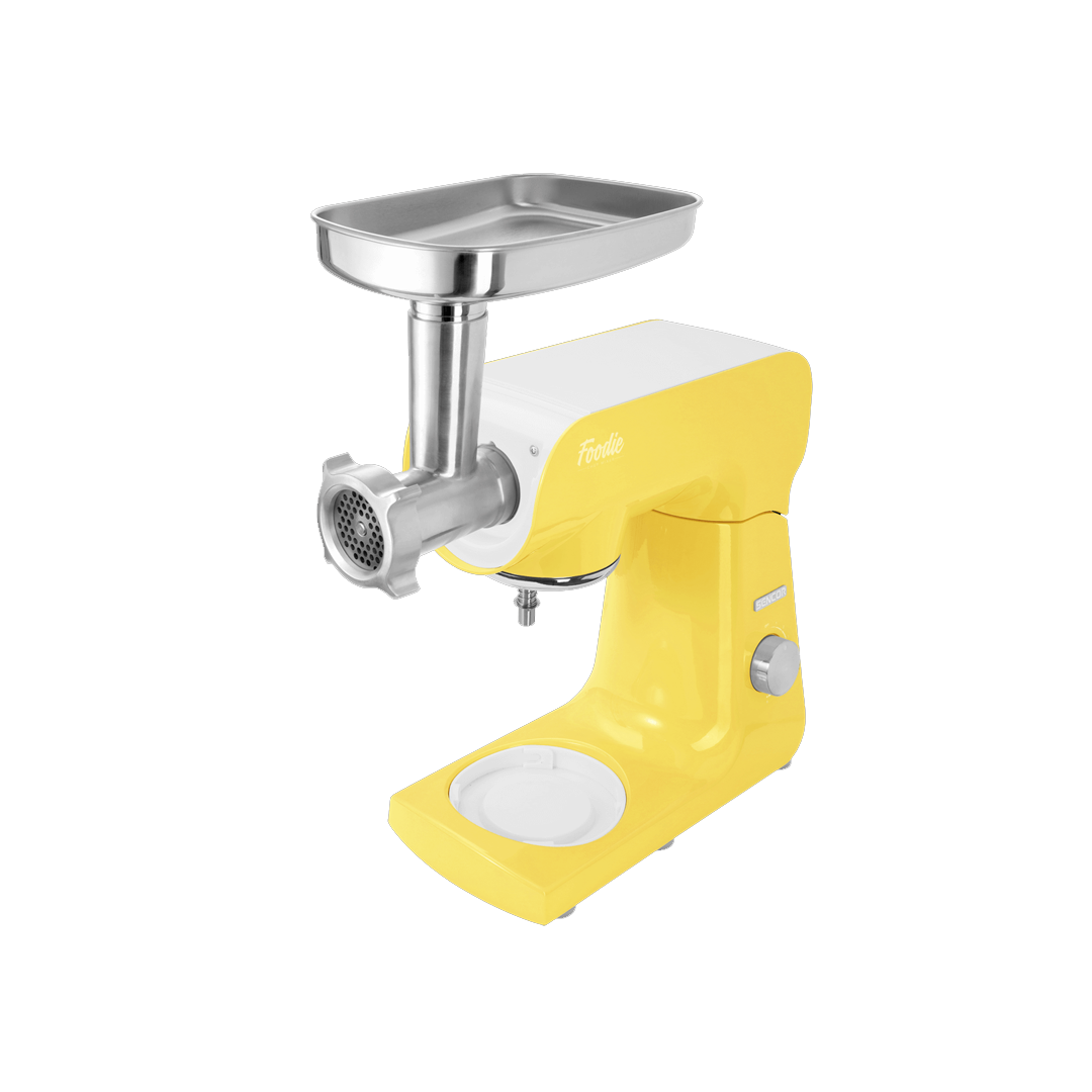 عجانه ومحضره طعام سينكور بمفرمه لحم 4.5 لتر 1000 وات 8 سرعات اصفر-STM46YL